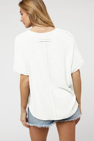 Textured SS Top