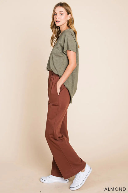 French Terry Casual Pants